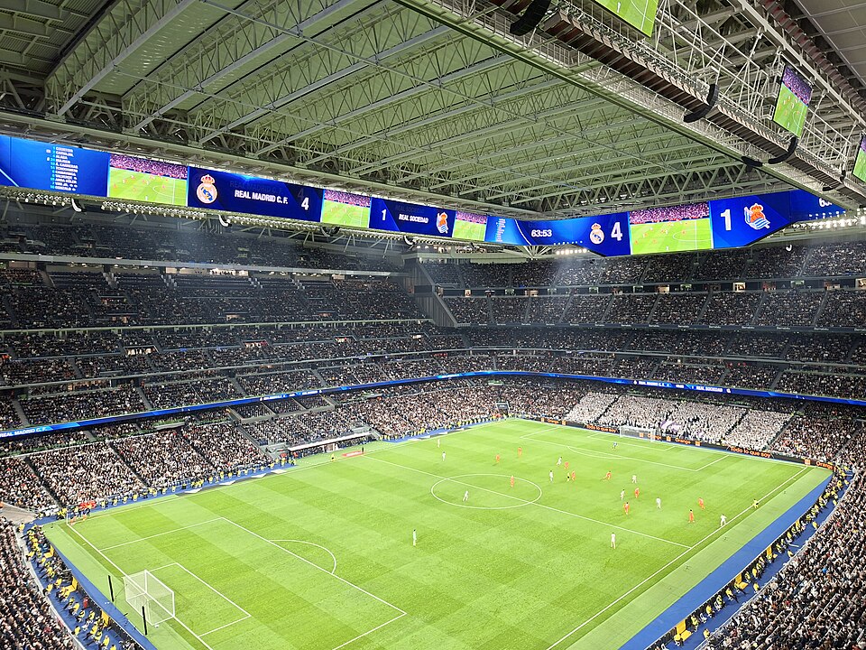 estadio santiago bernabéu real madrid real sociedad